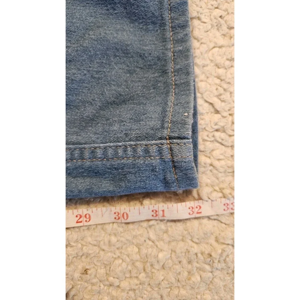 Vintage ~80s Levis Mens 38x32 Action Jeans  Orange Tab Made in USA Blue Stretch